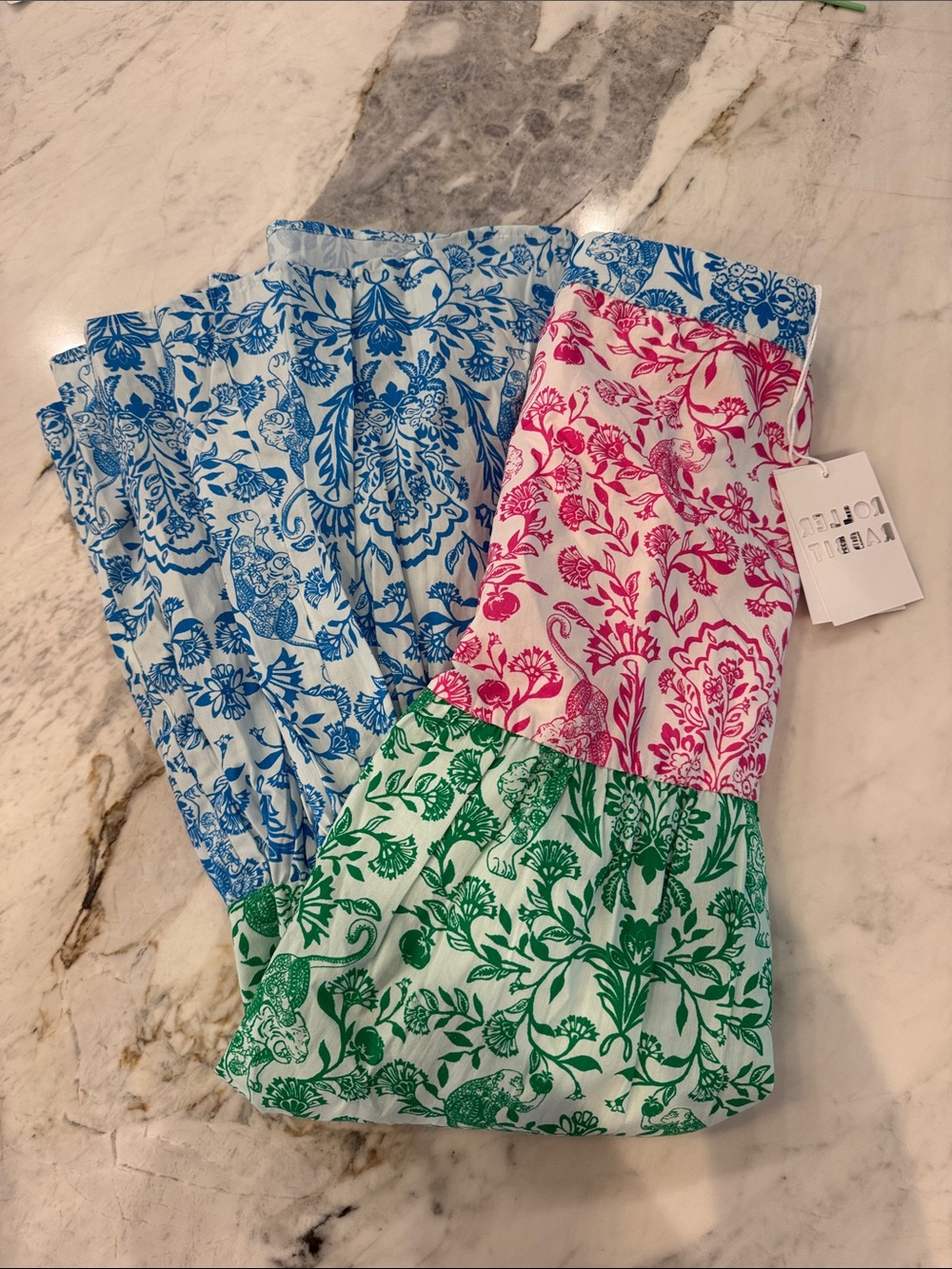 Roller Rabbit Aitona Carlisa Floral Tiered Skirt NWT Medium